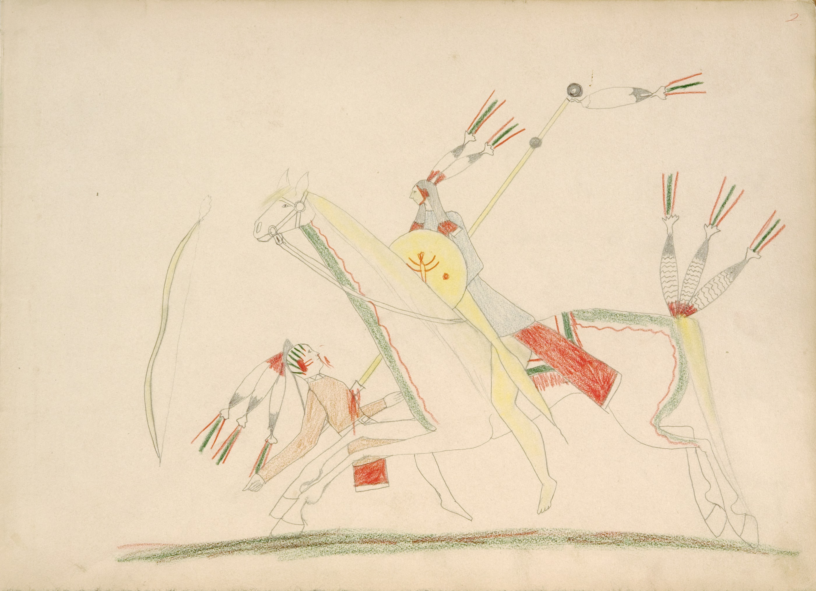 Ka-nati, Kiowa Killing Pawnee 