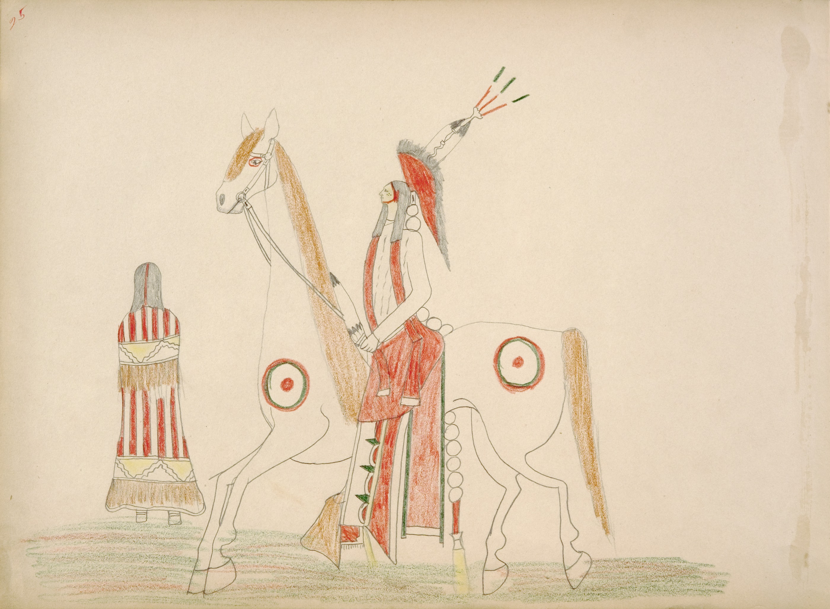 On-ta-zoodli (Kiowa) Stealing Choue-geat (Kiowa)