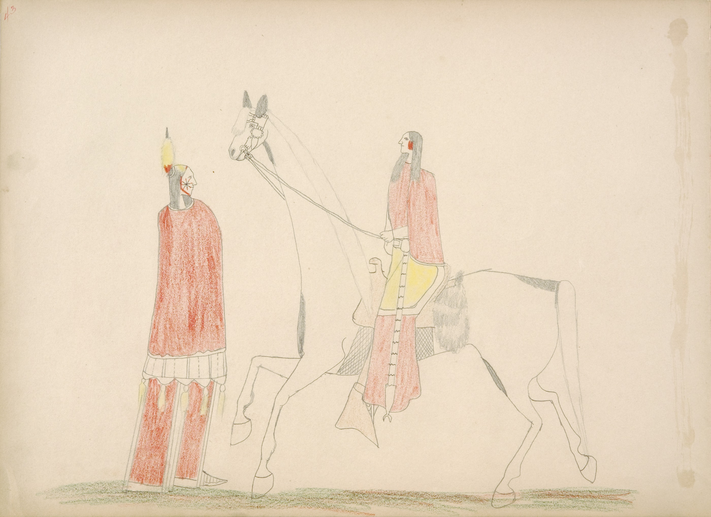 Mo-chi (Kiowa) Stealing Kan-quodle quodle (Kiowa) Maiden