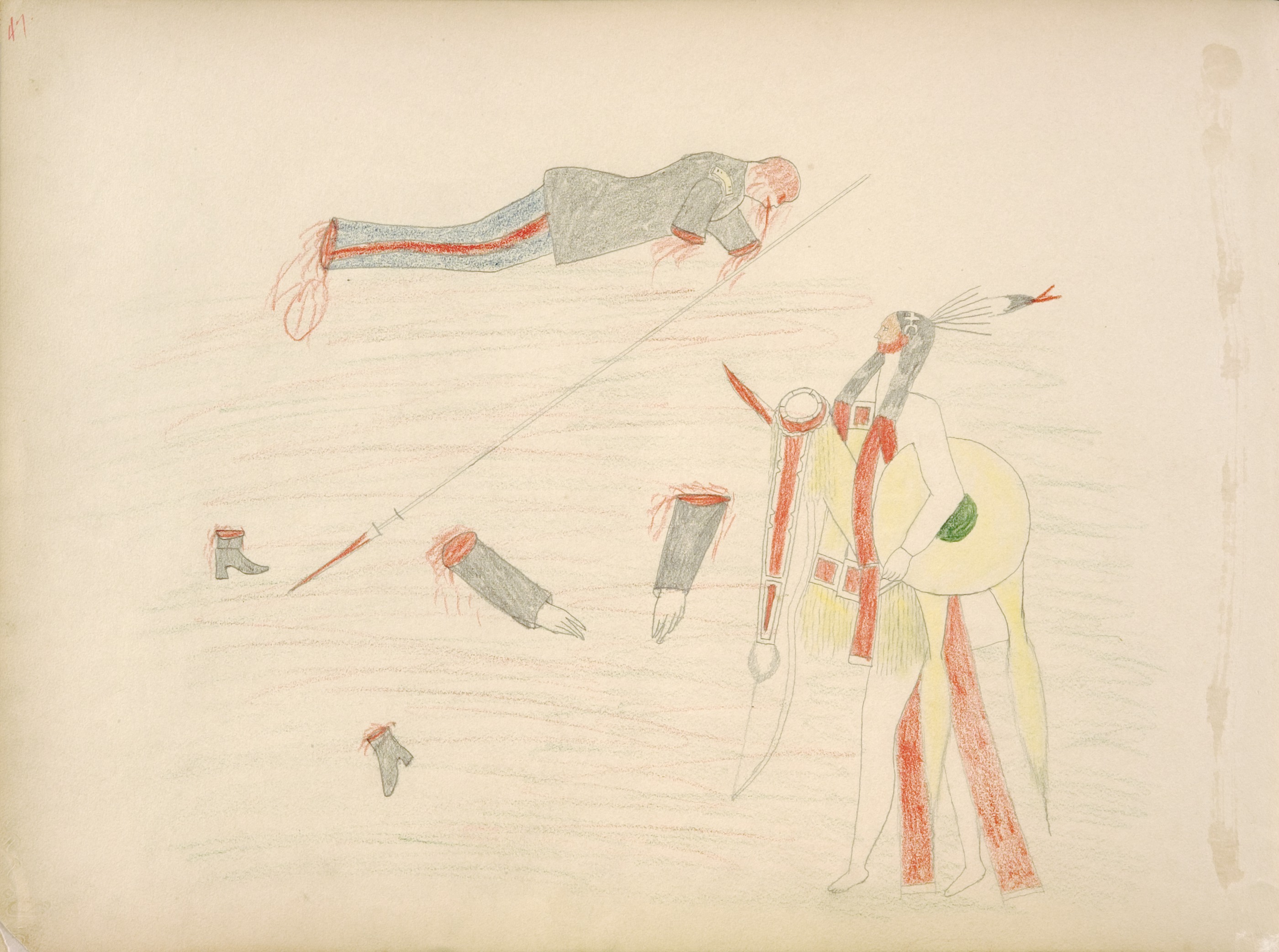 Bau-daugh Killing Infantry Officer