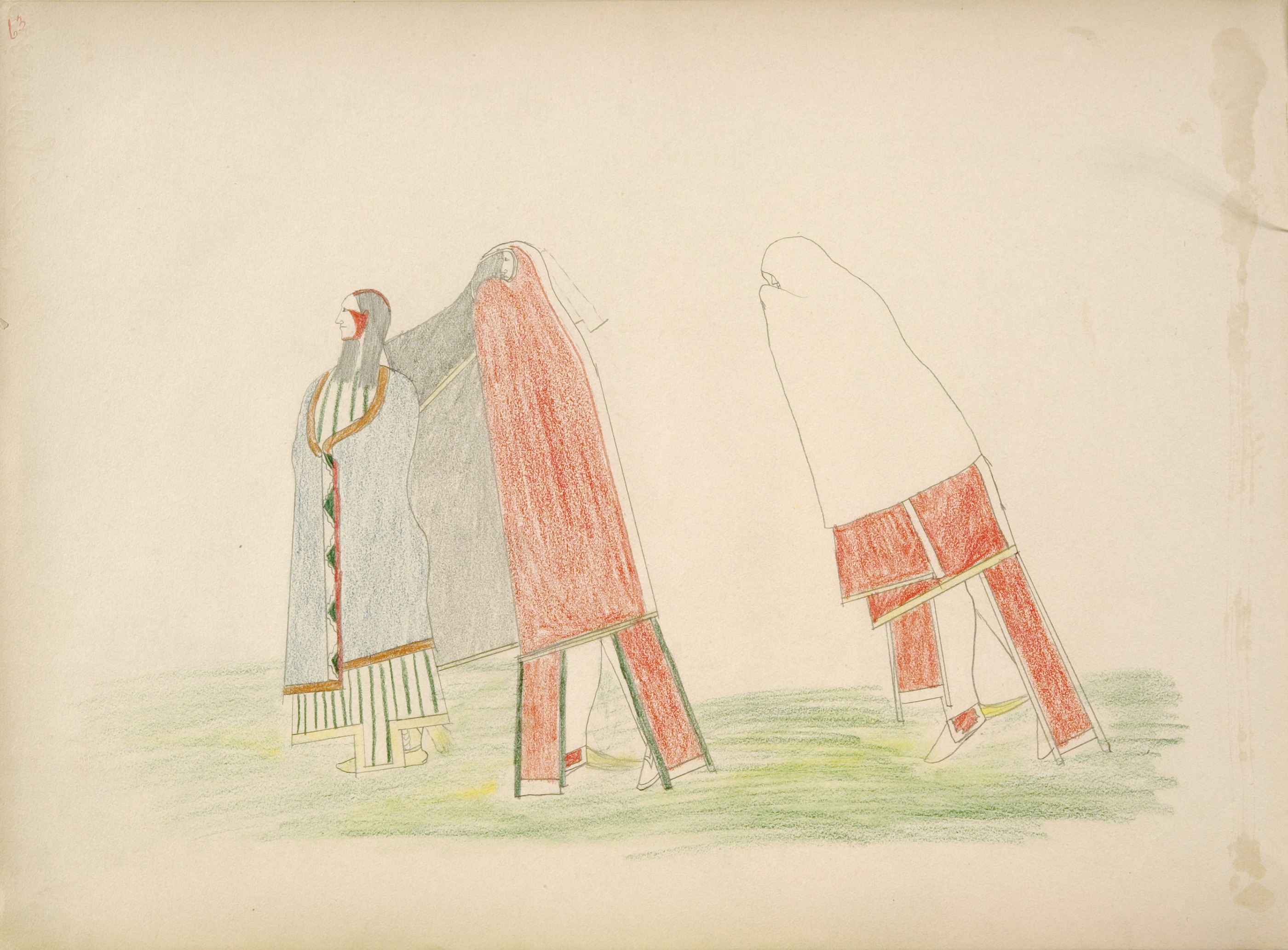  Zabile (Kiowa) Steals Kiowa Maiden who afterwards becomes his wife 